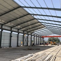 RUIXING Structure Métallique Industrielle pour Entrepôt, Garage, Hangar Isolé, Maison Préfabriquée, Abri pour Bétail, Appartement - En Vente