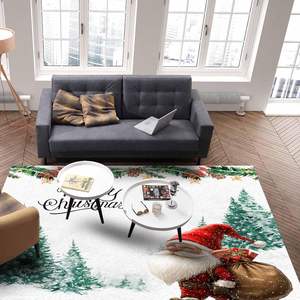 <b>Christmas</b> Gnomes Xmas <b>Trees</b> Printed Non-Slip Absorbent Carpet Home Decor Area Rugs & Sets for Living Room Stock Product - Product Image 5