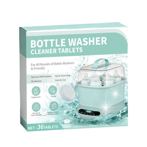 Tablettes effervescentes nettoyantes pour la calamine du lait, éliminent les taches de café et la calamine des biberons - Product Image 1