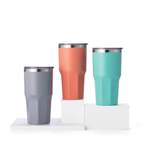 Ice King Stainless Steel Tumbler 32 Oz <b>Double</b> <b>Wall</b> Vacuum Insulated Travel <b>Mug</b> With Straw For Car Use - Product Image 1