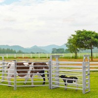 Paneles y Puertas para Cercas de Ganado, Corrales para Caballos, Panel Portátil Galvanizado para Animales de Granja, Australia