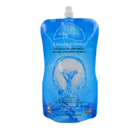 Recyclable 5 litres 10 litres de plastique potable tiennent le sac de poche de l'eau