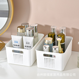 Plastic Storage <b>Boxes</b> Rectangle Stackable Uncapped Clothing Organizer Desktop Storage Bin Eco Friendly Household Use - Product Image 5