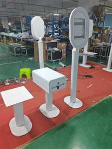 סלסה אובל ipad תמונה דוכן פגז pad potovooth מעמד kiosk מכונת עם מדפסת - Product Image 2