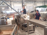 Machine d'extrusion de casse-croûte de maïs de bouffée d'extrudeuse de casse-croûte de maïs à vendre