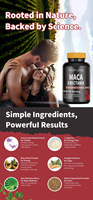 Pilules et poudre de MACA de haute qualité, compléments naturels pour booster l'énergie, idéal pour les personnes actives