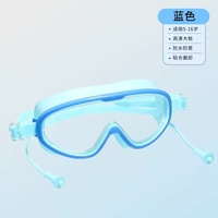 Lunettes de natation pour enfants avec bouchons d'oreilles intégrés, lunettes de natation anti-buée et étanches pour enfants, masque de plongée, directement de l'usine