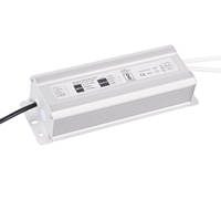 Transformateur d'alimentation étanche pour bande LED, certifié SAA, AC 110V 220V vers DC 5V 12V 24V 36V 6A 10A 12A 150W