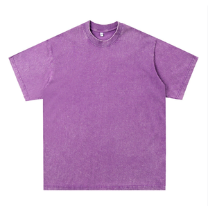 Camiseta Vintage para Hombre, Estilo Desgastado, Versátil y de Gran Peso - Product Image 3