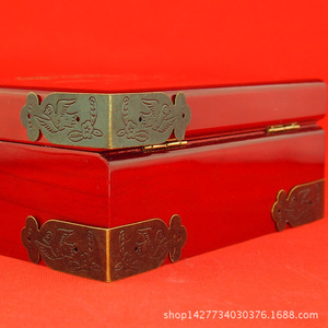 ขอบเหล็กคาร์บอนขนาด 56x23 มม. ผิวสัมผัสแบบโบราณ สำหรับป้องกันกล่องไม้ - Product Image 3