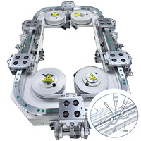 Transportador Ovalado Automático con Servomotor, Indexación de Alta Precisión y Velocidad de 3m/s para Línea de Soldadura y Dispensación de Placas Bipolares