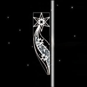 Noel ticari süslemeleri <span class=keywords><strong>Led</strong></span> sokak Motif yıldız ışık kutup noel kutup ışıkları açık şükran tatil için - Product Image 3