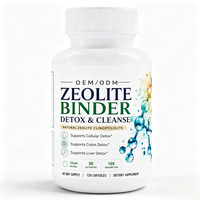 Capsules de Zéolite OEM : Zéolite Clinoptilolite Naturelle pour la Détoxification et la Purification – Complément Alimentaire Favorisant la Détoxification Cellulaire du Corps