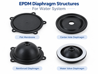 Diaphragme en caoutchouc EPDM moulé sur mesure pour vanne et pompe à eau