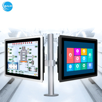 Computadora Industrial Integrada Personalizable de 8 Pulgadas, IP65, Intel Core I7, Pantalla LCD de Aleación de Aluminio para Caja de Teléfono Industrial