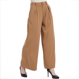 Pantalones de oficina de cintura alta para <span class=keywords><strong>mujer</strong></span>, pantalón largo, holgado, informal, a la <span class=keywords><strong>moda</strong></span>, de pierna ancha, elegante, <span class=keywords><strong>2023</strong></span> - Product Image 2