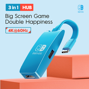 3 trong 1 USB C Hub chuyển đổi di động Dock với 4K HDTV USB2.0 PD 87 Wát sạc cổng Docking Station - Product Image 2