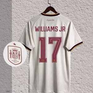 Maillot de football domicile USA pour l'équipe nationale du Mexique, version thaïlandaise pour supporters, avec le nom et le numéro YAMAL WILLIAM, en coton court, version originale. - Product Image 3