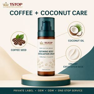 Gommage Corporel Exfoliant et Éclaircissant au Café, Noix, Rose, Jasmin, Orange, Noix de Coco et Fruits – Ingrédients Cosmétiques - Product Image 3