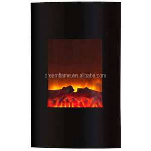 Chimenea de <span class=keywords><strong>Leña</strong></span> 2023, Mesa de Fuego, Estufa, <span class=keywords><strong>Ventilador</strong></span> de Pared, Inserto Colgante Redondo Ef-17005P-V05, Chimenea Eléctrica Costway - Product Image 1