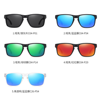 Gafas de Sol Polarizadas para Hombre, Estilo Deportivo, Lentes Espejadas, Clásicas, para Conducir