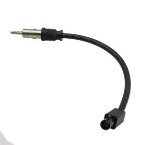 Universal FM antenna cable radio for Volkswagen BMW BENZ FORD SKODA install after market player FM socket converter cable