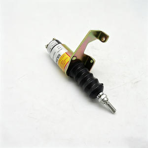 Vanne solénoïde d'arrêt de carburant HD04100603 24V, adaptée aux pièces de rechange d'excavatrices et de chargeuses - Product Image 1
