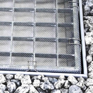 Rotolo in lega di alluminio 120X60 cm per alberi leggeri fisso a prova di ratto finestra dello schermo del seminterrato funzione pieghevole in rete metallica - Product Image 1