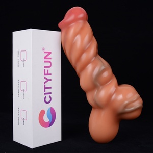 CITYFUN Vibrador Grande de 10 Pulgadas, Varita de Masaje Suave de Silicona, Estimulador de Punto G Vaginal, Varita Vibradora, Dildo Vibrante - Product Image 5