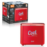 Machine à glaçons RAF R.0311, capacité 1,2 L, 150 W, nettoyage automatique, taille de glaçons réglable, pour boissons à domicile, usage quotidien