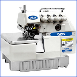 Máquina de Coser <span class=keywords><strong>Industrial</strong></span> <span class=keywords><strong>Overlock</strong></span> de Cuatro <span class=keywords><strong>Hilos</strong></span> BR-747 <span class=keywords><strong>para</strong></span> Calzado, Confección y Sastrería - Product Image 2