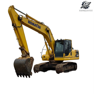 Excavatrice sur chenilles Komatsu 220 d'occasion, marque japonaise d'origine, 22 tonnes, taille moyenne, excavatrice sur chenilles d'occasion - Product Image 1