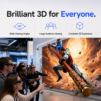 Mur vidéo LED 3D polarisé passif Bestar Impressionnant avec affichage stéréoscopique sans soudure et effets visuels en relief pour salles d'exposition professionnelles