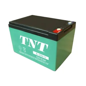 TNT electric scooter 6-dzm-12 12v 12ah batteries with Warranty One Year