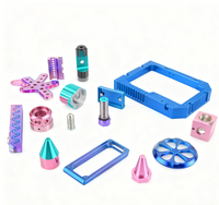 Traitement de la quincaillerie personnalisée, usinage CNC multi-axes, traitement des pièces en aluminium, acier inoxydable, plastique, anodisation, couleurs personnalisées