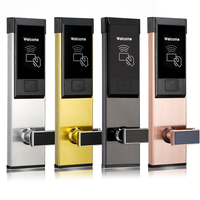 Becola — système de sécurité intelligent en acier inoxydable, carte à clés, sécurité électronique, Rfid, sans clé, pour porte d'hôtel, serrure intelligente de porte