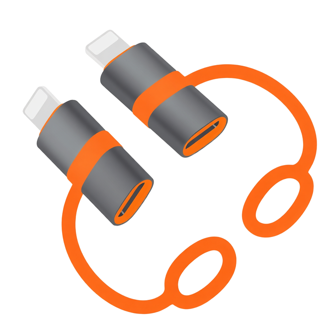 For Brand New Copper USB-C for Adapter 2 Pack Fast Charging Data Transfer for iPhone 15/14/13/12R/8/MacBook for
