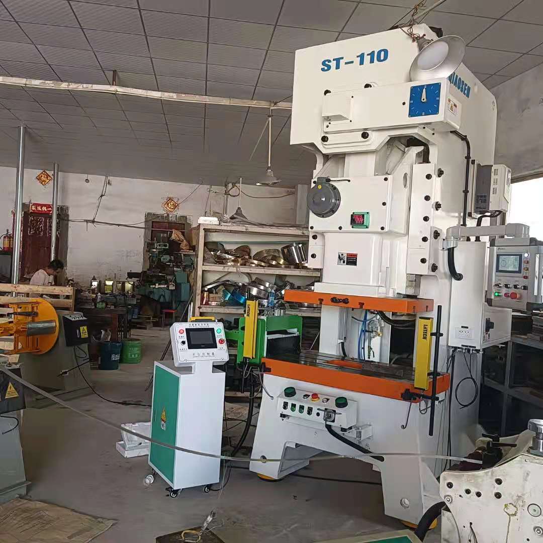 stamp press die punch machine hole punching flat plate press 110ton metal machine