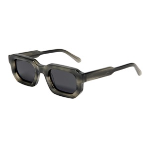 Gafas de Sol Retro con Marco Cuadrado, Lentes Polarizadas TAC Clásicas y Modernas, Marco Cuadrado Grueso de Acetato - Product Image 3