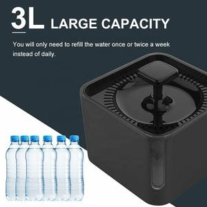 3L स्वत: पालतू बिल्ली कुत्ते फीडर पीने के फव्वारे <span class=keywords><strong>360</strong></span> परिसंचारी निस्पंदन बिल्लियों कुत्ते पानी के फव्वारे - Product Image 3