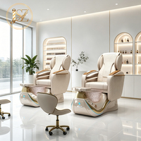 Fauteuils de pédicure électriques professionnels modernes et personnalisés, fauteuils de massage des pieds de luxe, fauteuils de pédicure pour salon de beauté