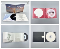 Emballage personnalisé CD DVD impression duplication disque compact