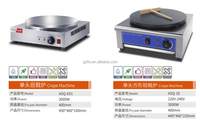 Crêpières et crêpes électriques à double plaque simple CE commerciales à vendre