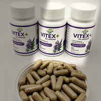 Vente en gros usine OEM – Complément alimentaire à base d'extrait de baies et de graines, capsules de Gattilier (Vitex) pour le soutien de l'équilibre hormonal féminin