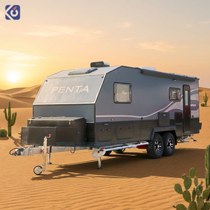 CAMPTRL Fourgon de camping robuste pour expéditions avec treuil, pare-chocs tout-terrain, batterie au lithium, accès à distance en zone sauvage - Product Image 1