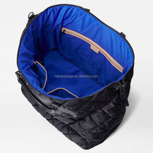 Viaje Impermeable Plegable Poliéster Gran capacidad Unisex Tote Duffle Acolchado Carry on Weekender Bag - Product Image 2