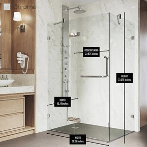 Low Price Custom <strong>Ready</strong> <strong>Made</strong> Acrylic Steam Sauna Portable Toilet and Room Shower Room Dealer - Product Image 3