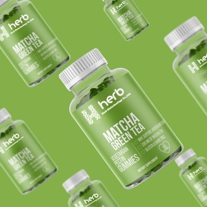 Gomitas de Té Verde Matcha Orgánico OEM/ODM, con Vitamina B12, Vitamina B3 y Antioxidantes, Veganas, Sin Gluten - Product Image 5