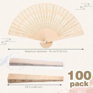 Good Quality Engraved logo Custom <b>Fan</b> 23cm Wood <b>Fan</b> Birthday Baby Party Decor Hand <b>Fans</b> Wholesale Gifts for Guest - Product Image 1