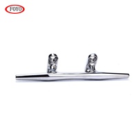 FOYO Étrier de fixation de corde pour bateau en acier inoxydable de 10 po à base creuse – Résistant à la corrosion, installation facile pour remplacement/réparation
